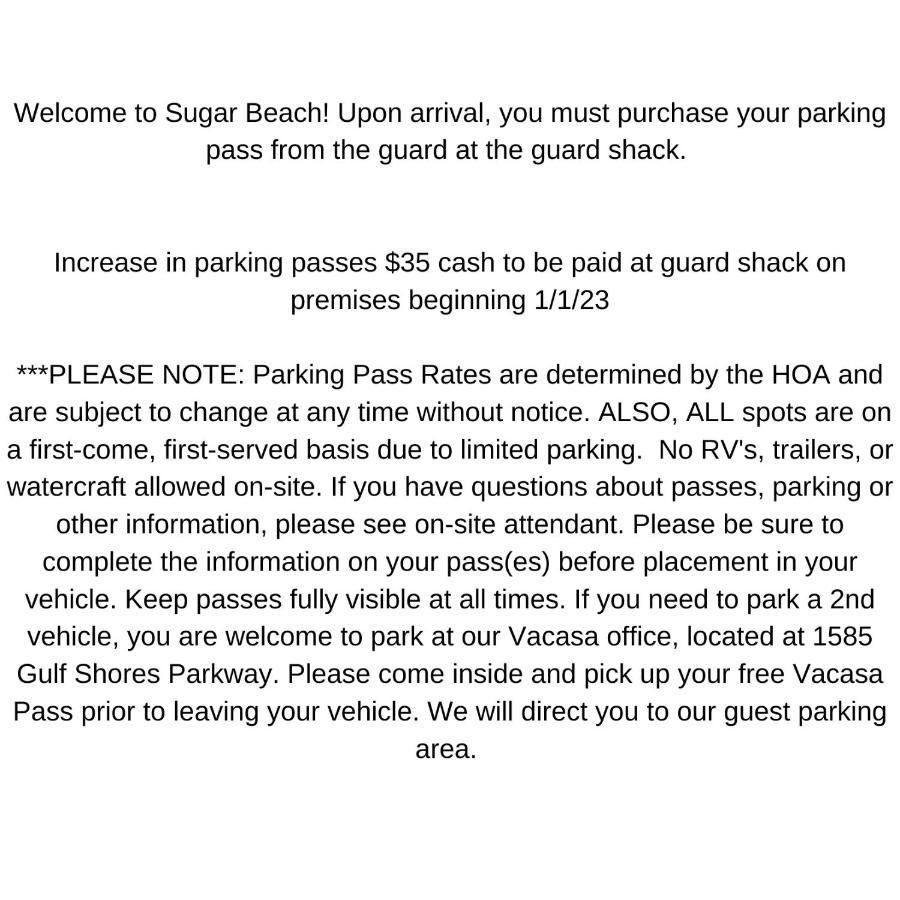 Sugar Beach Condominiums Gulf Shores Esterno foto